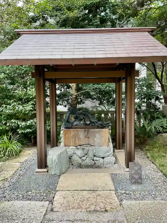 六本木天祖神社の手水舎