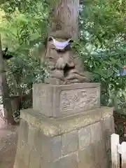 小平神明宮の狛犬