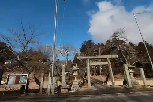 鹿島大神宮の鳥居