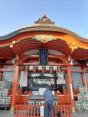 東伏見稲荷神社の本殿・本堂