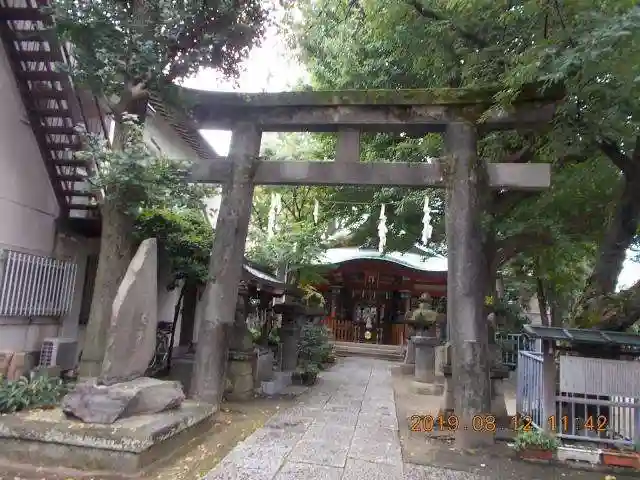 秋葉神社の鳥居