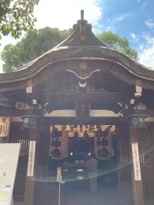 楠珺社(住吉大社末社)の本殿・本堂