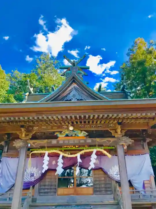 加波山三枝祇神社本宮の本殿・本堂