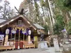 中之嶽神社の本殿