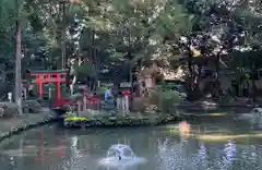 狭井坐大神荒魂神社(狭井神社)の庭園