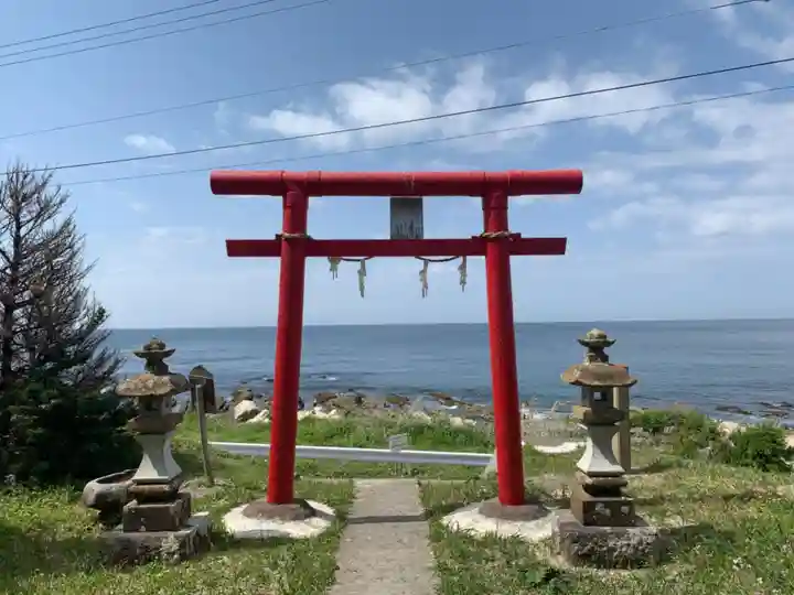 駒ヶ崎神社の鳥居
