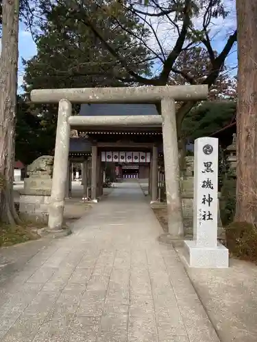 黒磯神社の鳥居