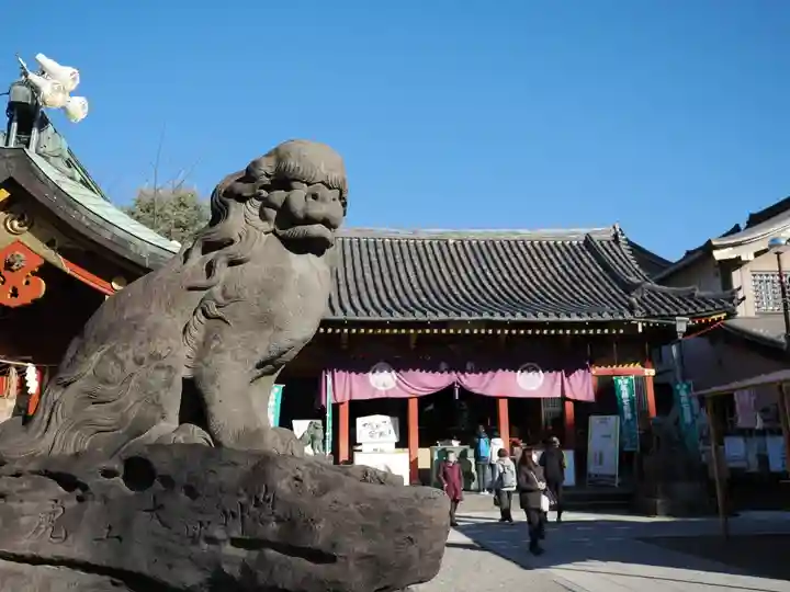 浅草神社の狛犬