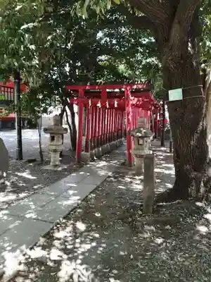 花園神社の鳥居