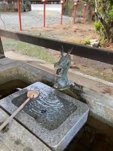日吉神社の手水舎