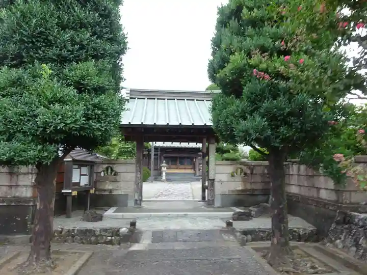 宗繁寺の山門・神門