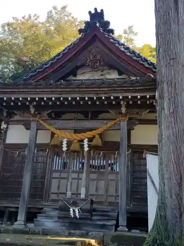 笹津神社の本殿・本堂