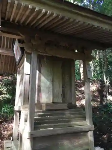 西金砂神社の末社