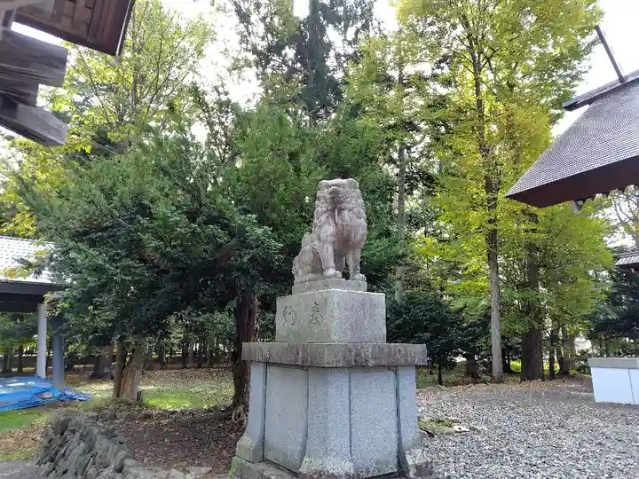 和寒神社の狛犬