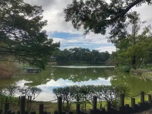 武蔵一宮氷川神社の庭園