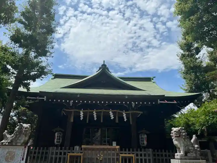 お三の宮日枝神社の本殿・本堂