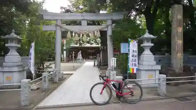 新田神社の鳥居