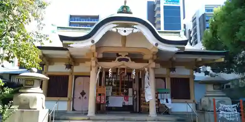 綱敷天神社の本殿