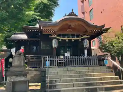 池尻稲荷神社の本殿・本堂