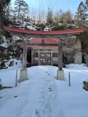 岩神寺の鳥居