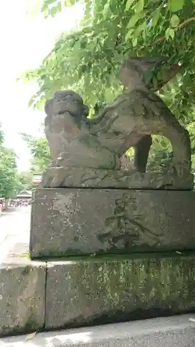 鷲宮神社の狛犬