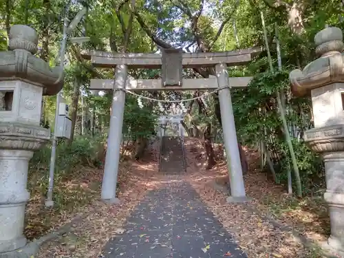 山田神社の鳥居