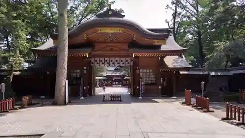 大國魂神社の山門・神門