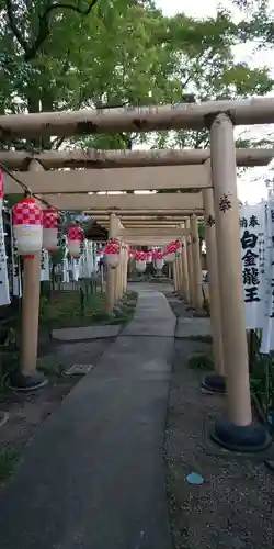 若宮神明社の鳥居