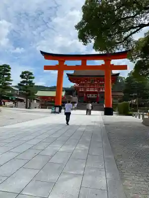 伏見稲荷大社の鳥居