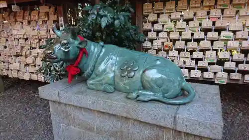 岩槻久伊豆神社の狛犬