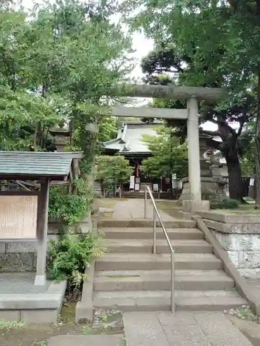 上高田氷川神社(東京都)