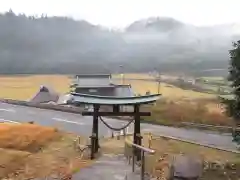 熊野神社の景色