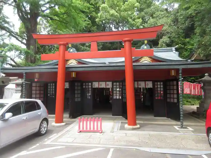 山王稲荷神社(日枝神社末社)の鳥居