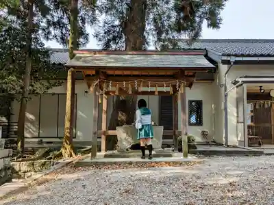 大木神社の手水舎