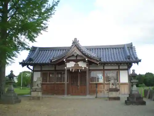 姫皇子命神社（多坐彌志理都比古神社摂社）の本殿