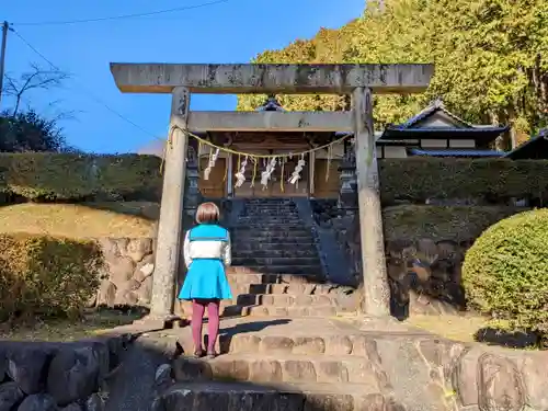 六所神社の鳥居