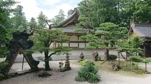 恵林寺の庭園