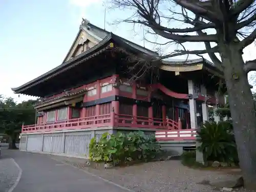 千葉寺の本殿・本堂