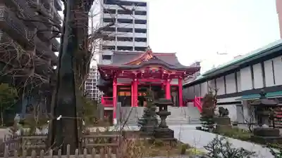 成子天神社の本殿・本堂