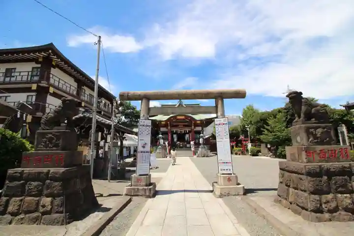 羽田神社の鳥居