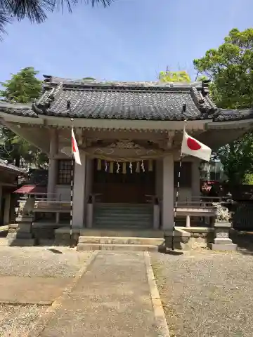 松山神社の本殿・本堂
