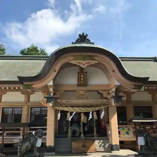 龍田神社の本殿・本堂