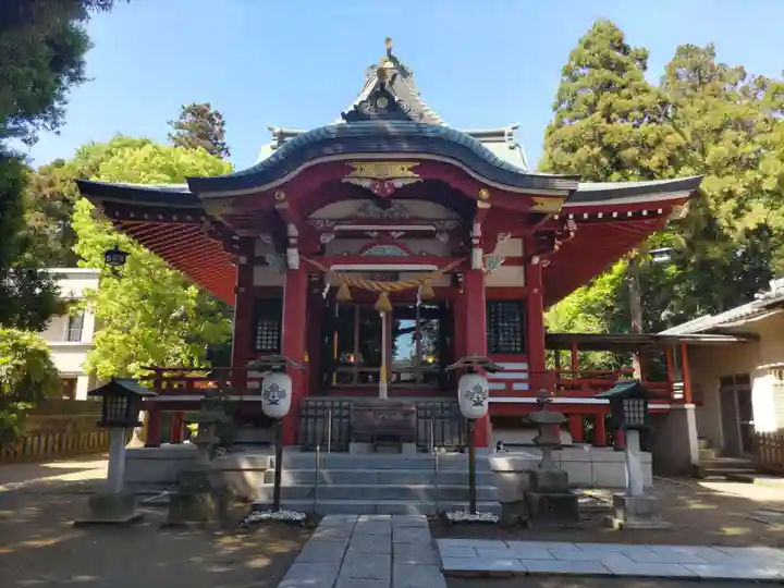柏諏訪神社の本殿・本堂