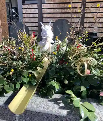 田無神社の手水舎