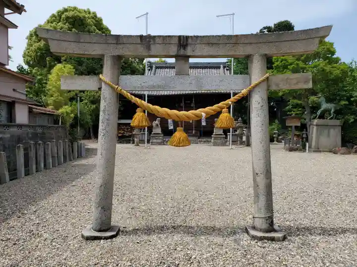 広幡神社の鳥居