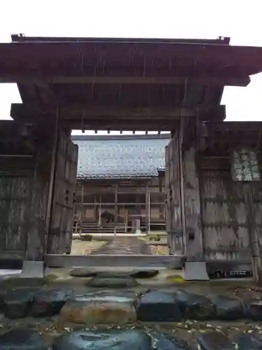 顕海寺の山門・神門