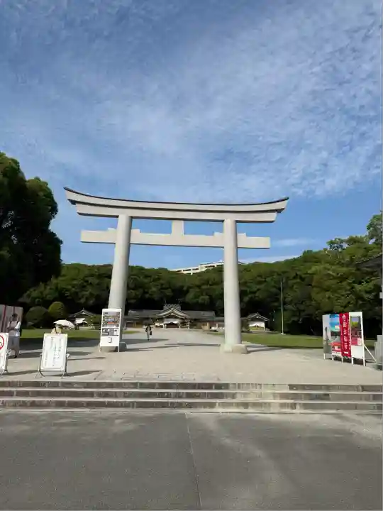 福岡縣護國神社の鳥居