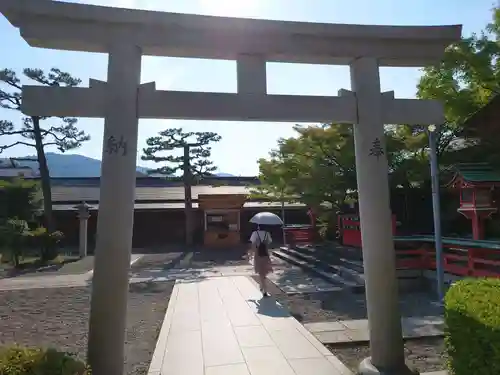 車折神社の鳥居