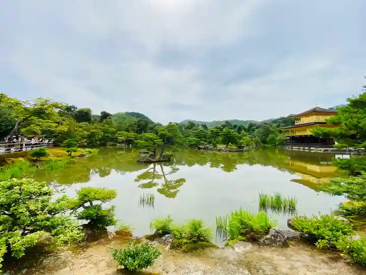 鹿苑寺(金閣寺)の庭園