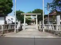 栗原神社の鳥居